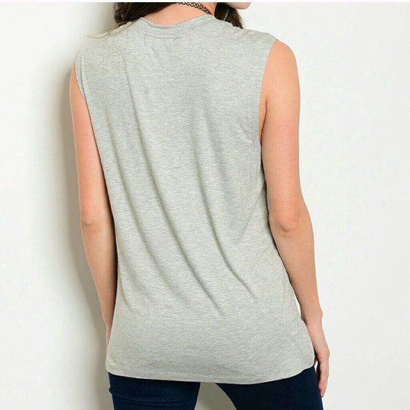 Laced V-Neck Top - Picture 2 of 2